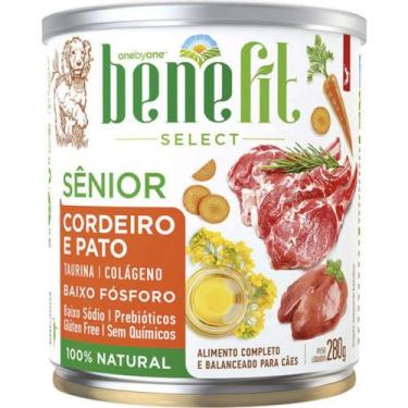 Imagem de Ração Úmida Spin Pet Benefit Select Sênior Cordeiro e Pato para Cães 2