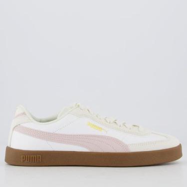 Imagem de Tênis Puma Club II Era Wns Feminino Branco e Rosa, 35