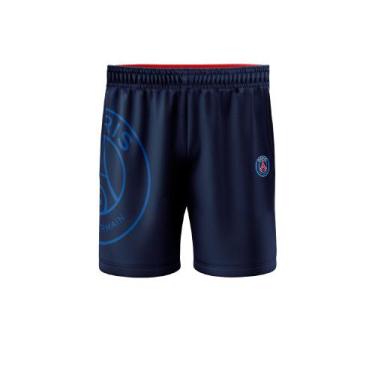 Imagem de Bermuda PSG Golf Símbolo - Infantil, 10, Azul