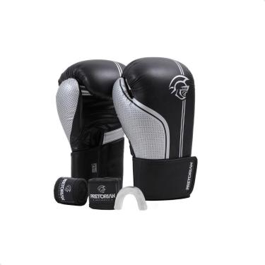 Imagem de Kit Luva Boxe Muay Thai First Fx1 Pretorian Profissional Tamanhos E Cores-Unissex
