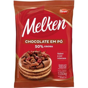 Imagem de Chocolate Em Pó 50% Cacau Melken Harald 1,05kg