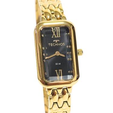 Imagem de Relógio Technos Feminino Analógico Mini Joia Dourado 5Y20LO/1P, Dourad