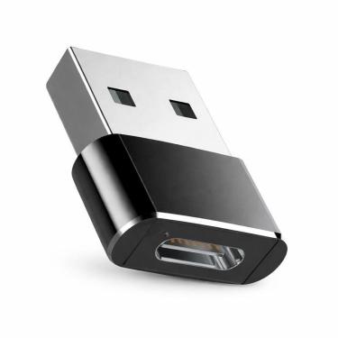 Imagem de Adaptador Plug Usb Tipo C Fêmea X Usb Macho-Unissex