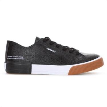 Imagem de Tênis Colcci CF Simple Preto e Marrom - Feminino-Feminino