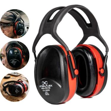 Imagem de Abafador de Ruído 15db Protetor Auricular Concha EPI Shell Pro 100 PASC Steelflex