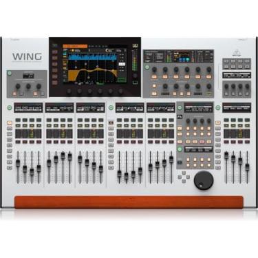 Imagem de Mesa de Som Digital Behringer Wing Mixer com 48 Canais 24 Faders Touchscreen