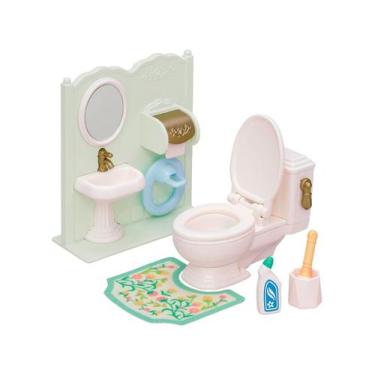 Imagem de Sylvanian Families Conjunto De Toalete Banheiro - Epoch