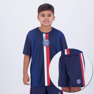 Imagem de Kit PSG Mini Craque Infantil Azul Marinho-Unissex