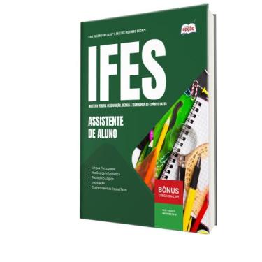 Imagem de Apostila IFES - Assistente de Aluno - Apostilas Opção