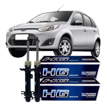Imagem de Par Amortecedor Dianteiro Fiesta Zetec Rocam 2002 Á 2014 - NAKATA