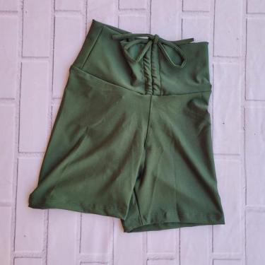 Imagem de Short Levanta Bumbum Com Cordinha Bermuda Fitness Academia - PIJAMAS V