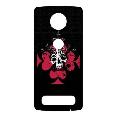 Imagem de Capa Adesivo Skin008 Verso Para Motorola Moto Z3 Play - KawaSkin