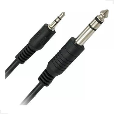 Imagem de Cabo P2 P10 Estereo Profissional 2 Mts Adaptador Mesa Som - MXT