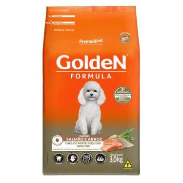 Imagem de GoldeN Formula Cães Adultos Porte Pequeno Salmão & Arroz 3 kg - PREMIE