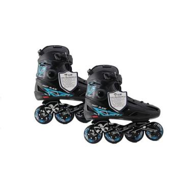 Imagem de Patins Inline Roller Flying Eagle Fb 80mm Tam39 Preto, Preto