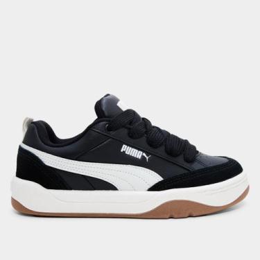 Imagem de Tênis Puma Park Lifestyle Og Jr BDP, Preto, Branco, 34