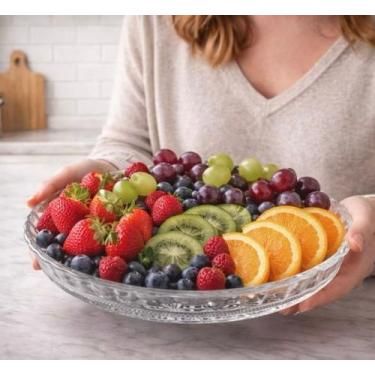 Imagem de Fruteira de vidro Roma 30cm - Casa