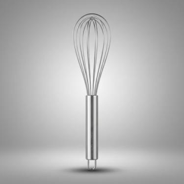 Imagem de Fouet Inox Reforçado 25cm – Batedor Manual Resistente com Cabo Ergonômico