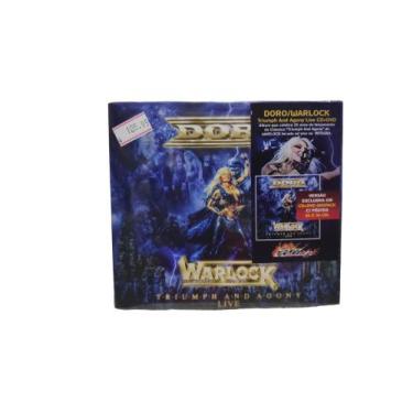 Imagem de cd+dvd doro warlock*/ triumph and agony live - hellion records