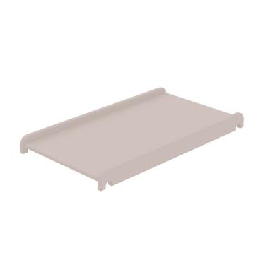 Imagem de Trocador para Berço Americano Gold em Mdf para Troca de Bebê Cinza Matic Móveis