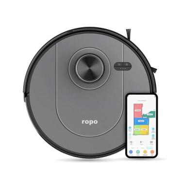 Imagem de Robô Aspirador Ropo Sense Mapeamento 3D Compatível com Alexa e Google 