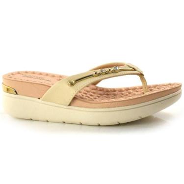 Imagem de Tamanco Anabela Feminino Modare 7151.115.21736, Off white, 35