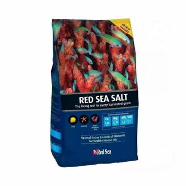 Imagem de Sal Marinho Red Sea Salt 4kg para Peixes e Corais rende 120L