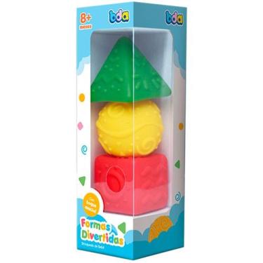 Imagem de Formas Divertidas com cheirinho suave para morder e empilhar - TOYSTER