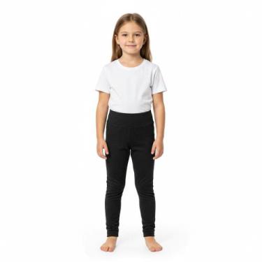 Imagem de Calça de Suplex Flanelada INFANTIL COR:PretoTAMANHO:6 - FLOR DE PAULA,