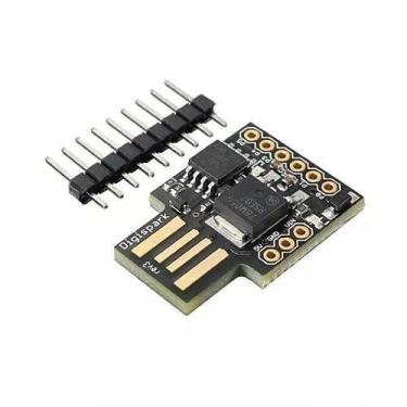 Imagem de Módulo Digispark Attiny85 USB I2C SPI PWM Analógico - Placa de Desenvo