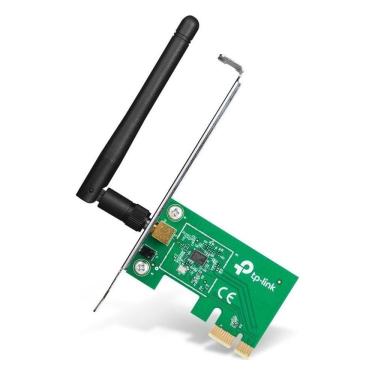 Imagem de Placa de Rede Wi-Fi TL-WN781ND 150Mbps Antena Externa 2dBi Preta TP-Link