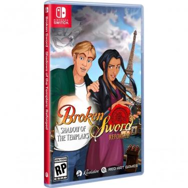 Imagem de Jogo Nintendo Broken Sword - Shadow Of The Templars: Reforged para Nintendo Switch Aventura em Point-and-Click Preto