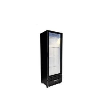 Imagem de Expositor Vertical Imbera 244 Litros Porta de Vidro Preto VR08 - Bivolt