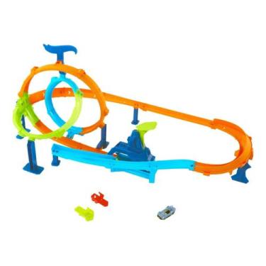 Imagem de Hot Wheels Pista Action Ciclone Rápido Mattel Multicolor