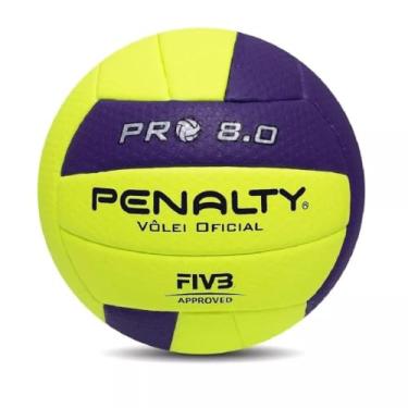 Imagem de Bola de Vôlei Penalty 8.0 IX Profissional, 1 Unidade