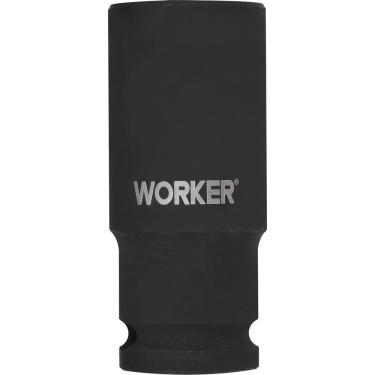 Imagem de Soquete de Impacto Worker Longo com Encaixe 1-2 24mm em Aço de Alta Resistência Bivolt