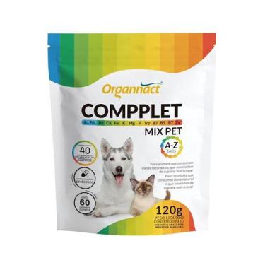 Imagem de Compplet Mix Tabs Pet A-Z 120G - Organnact