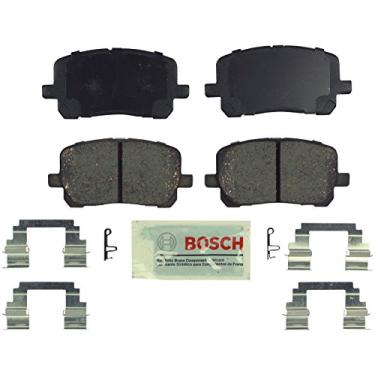 Imagem de Bosch BE923H Conjunto de pastilhas de freio a disco azul com ferragens para: Pontiac Vibe; Toyota Corolla, Matrix, Frente