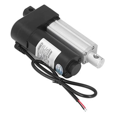Imagem de Atuador elétrico DC 24V Motor 1200N Atuador linear de alta velocidade - Tipo de terminal de abertura de 8 mm (50 mm)