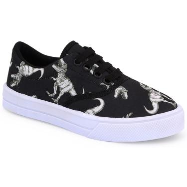 Imagem de Tênis Infantil Blitzzin Dinossauros - Preto