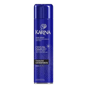 Imagem de Hair Spray Karina Ceramidas Fixação Extra Forte 400ml
