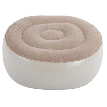 Imagem de Aukson Assento inflável, cadeira de ar multifuncional de fezes infláveis de PVC portátil para ambientes externos, internos, trabalho, descanso