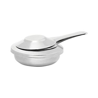 Imagem de Mimo Style Fogareiro Para Fondue Feito em Aço Inox Com Abafador - Sistema Eficiente de Combustão - Portátil - Perfeito Para Buffets, Eventos, Viagens e Acampamentos, Modelo: ASF22168