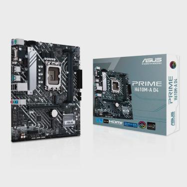 Imagem de Placa Mae asus intel lga (1700) Micro atx DDR4 - Prime H610M-E D4