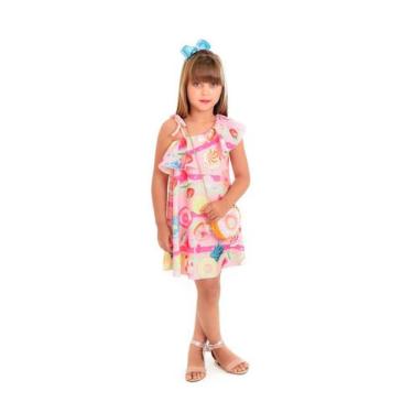 Imagem de Vestido Infantil Estampa Doce - Espaker