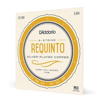 Imagem de Encordoamento Para Requinto Tie End D'Addario Silver Plated Copper EJ94