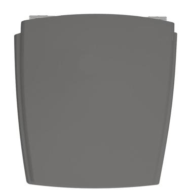 Imagem de Assento Laqueado Nuage Amber Cinza Escuro  Tampa Vaso Incepa