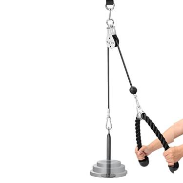 Imagem de Tingpai Sistema de f ação de máquina de o de polia de fitness DIY Pin de carregamento do b ço de elevação Biceps Triceps Blaster Mão Equipamento de treinamento de força