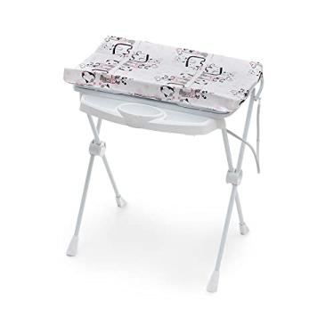 Imagem de Galzerano Kit Banheira Banho Bebê Classic Zoo 20L + Suporte Com Trocador + Redutor + Saboneteira