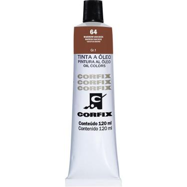 Imagem de Tinta Óleo Corfix 120ml Cor Marrom Van Dick 64